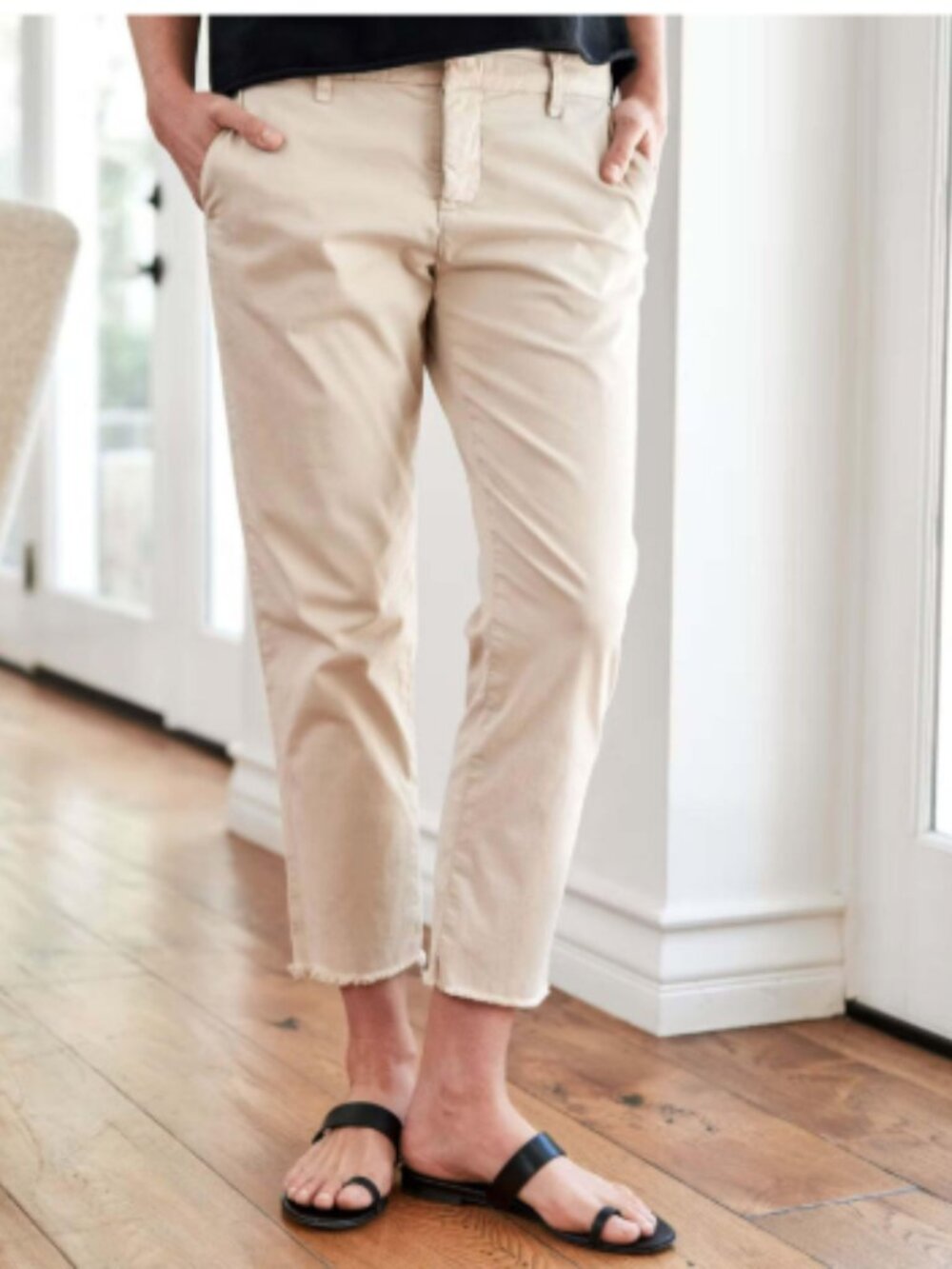 Frank & Eileen Wicklow Italian Chino Pant Tan Size 6